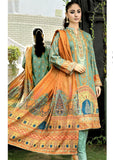 Lawn Collection - Qalamkar - Aangan - Print - V02 - AN#08