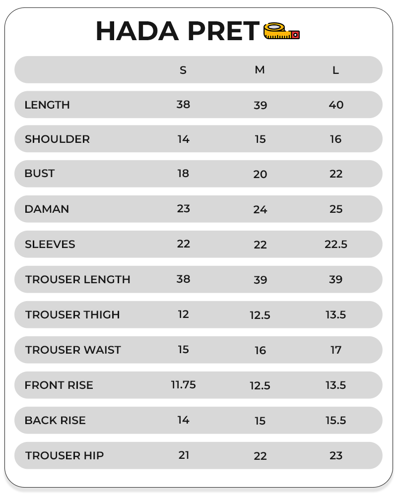 Size Chart Image