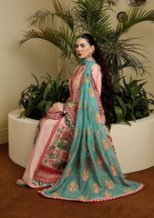 Lawn Collection - Hussain Rehar - Factory No 21 - Pembe