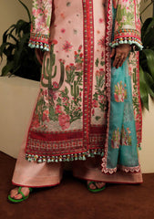 Lawn Collection - Hussain Rehar - Factory No 21 - Pembe