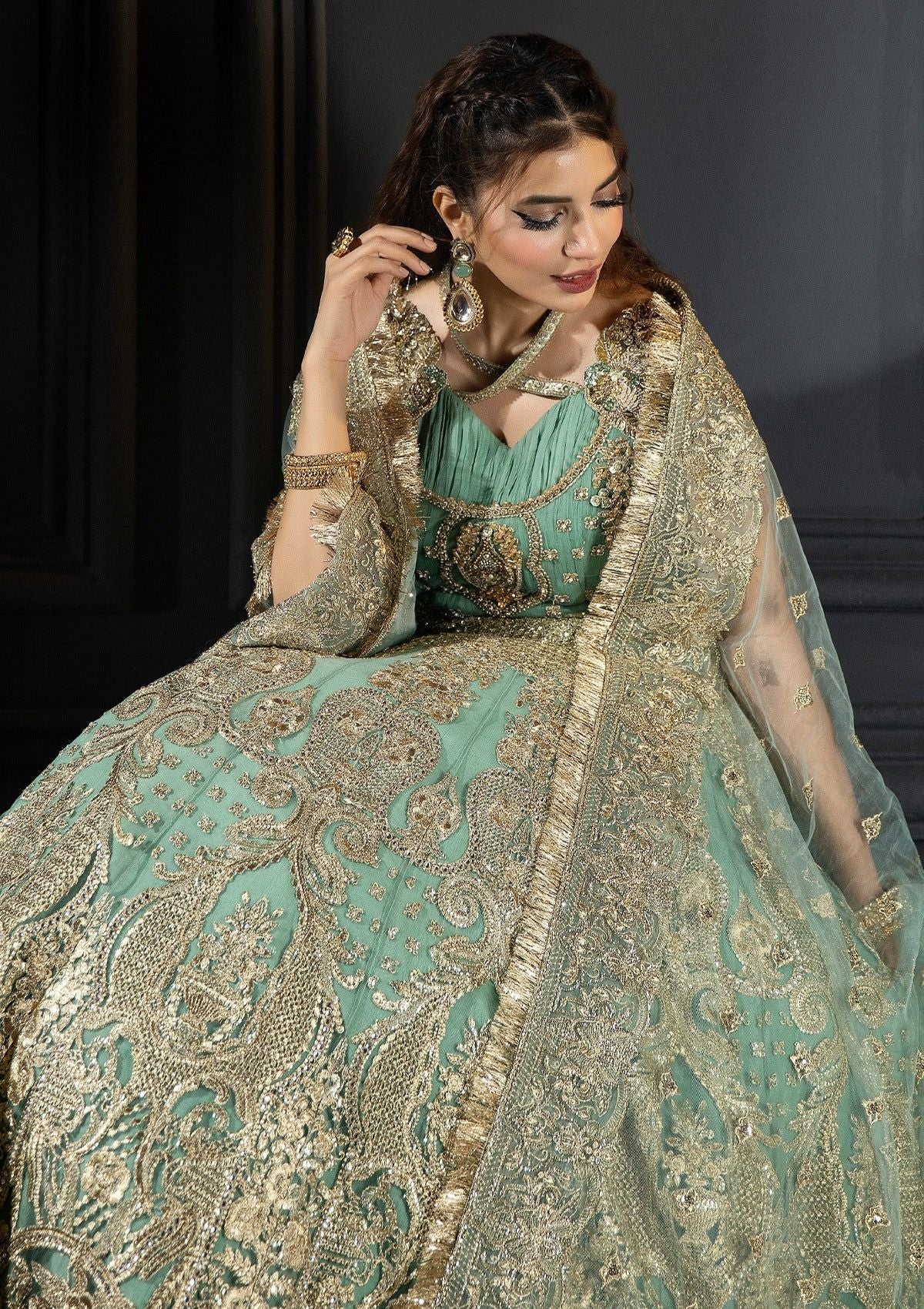 Formal Collection - Imrozia - Andaaz-E-Khaas - Bridal - IB#45 - Unaysa