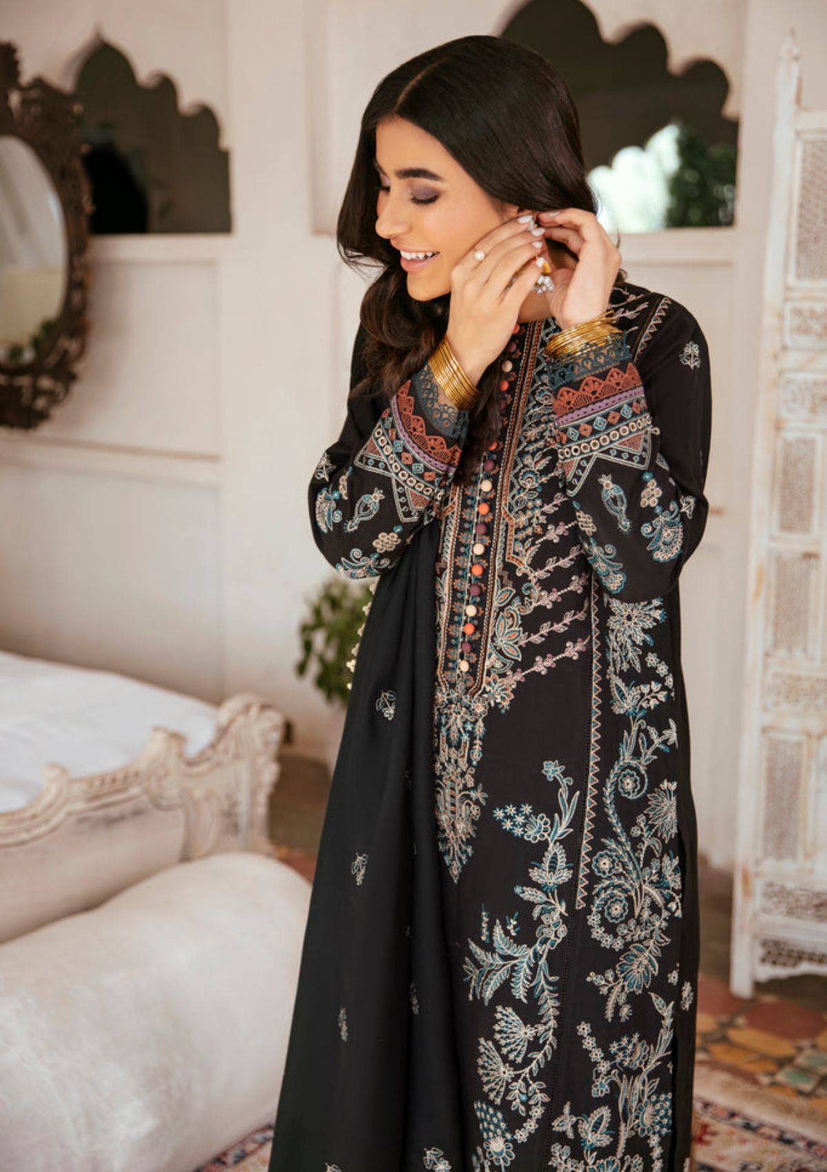 Winter Collection - Florent - Afsanay - Chikankari - Khaddar - FLK#2A