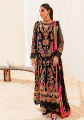 Formal Collection - Mashq - Sejal - Chiffon - BLACK IRIS (QS23-507)