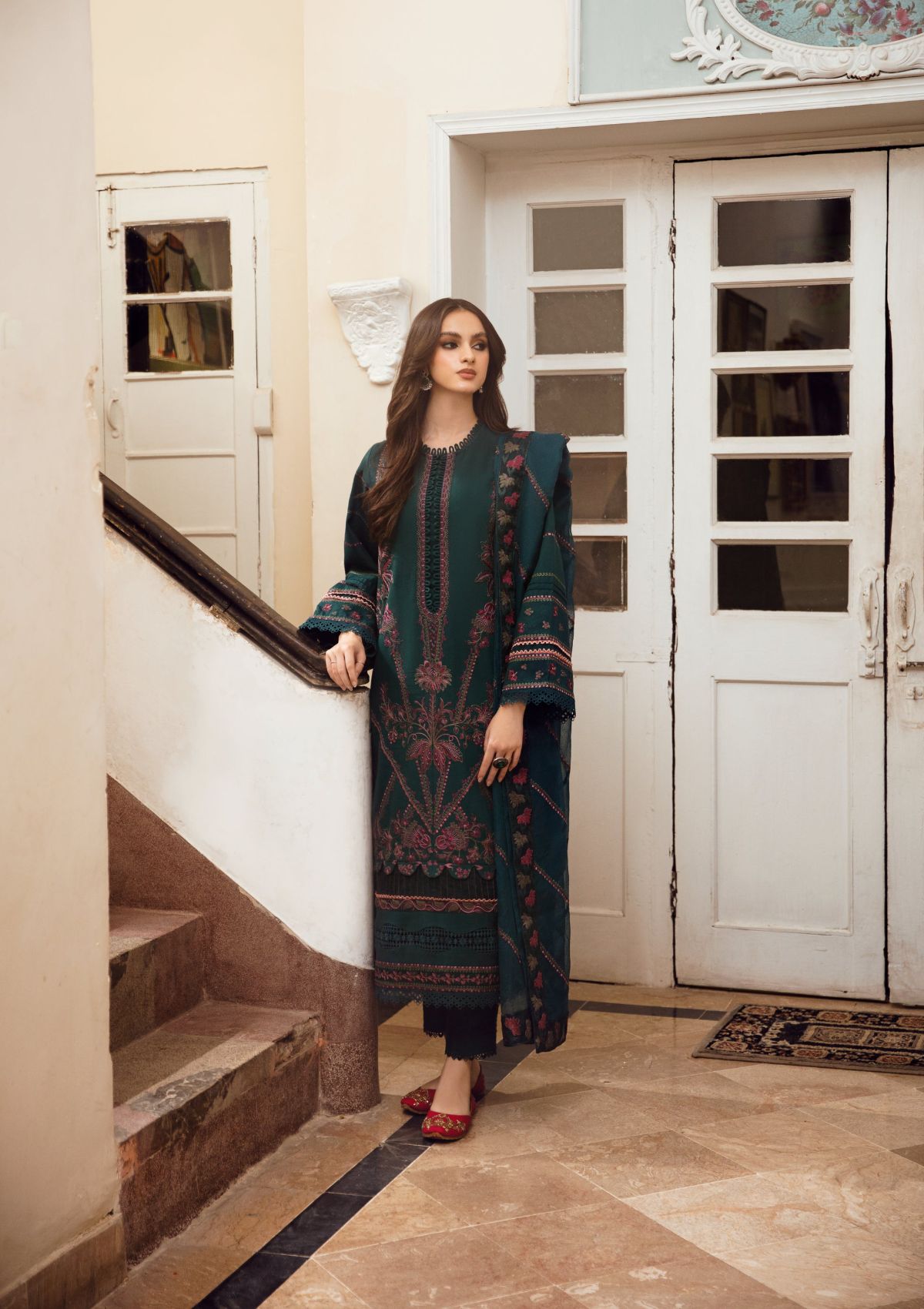 Winter Collection - Gisele - Kahani - GLADIOLUS GREEN