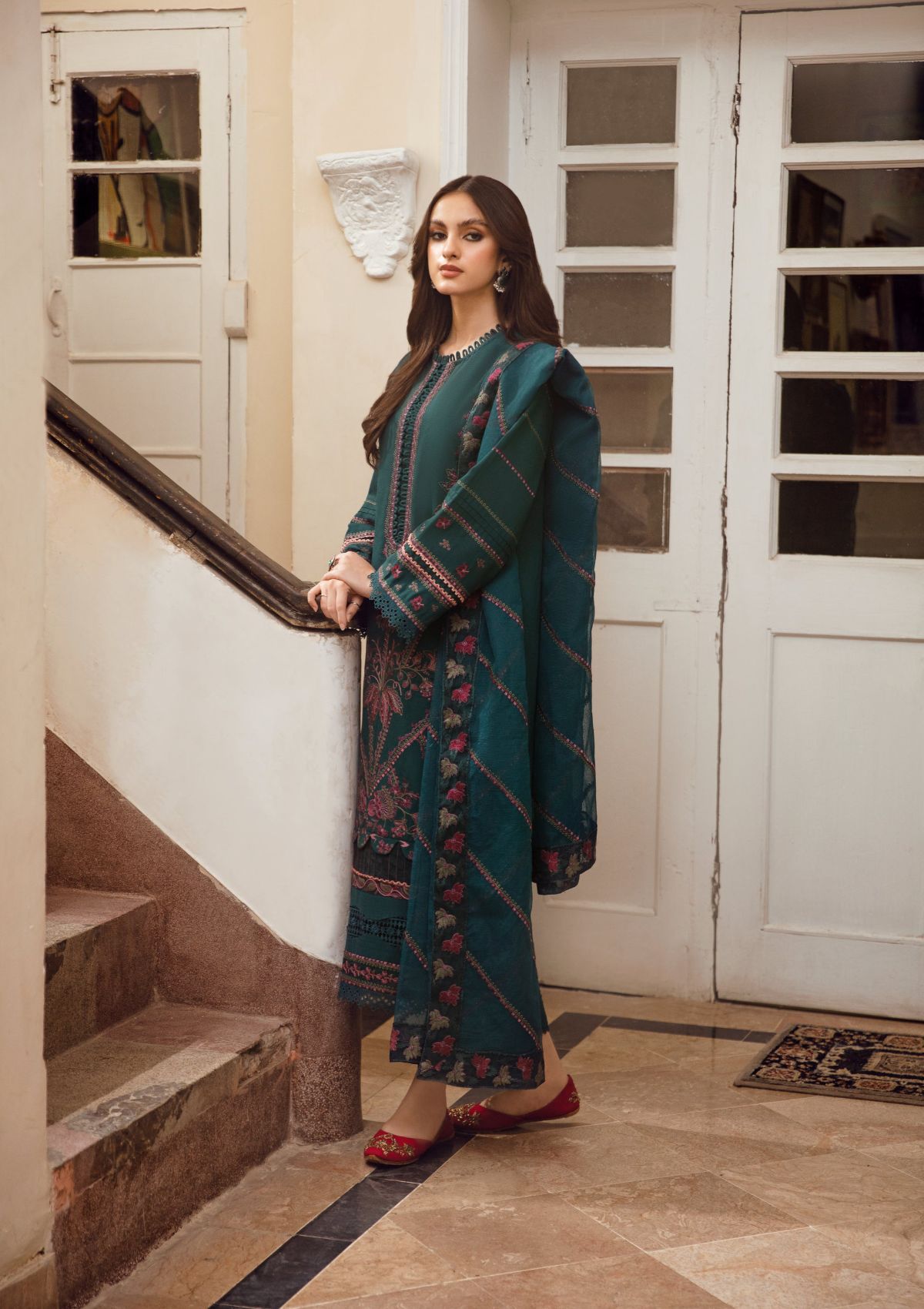 Winter Collection - Gisele - Kahani - GLADIOLUS GREEN