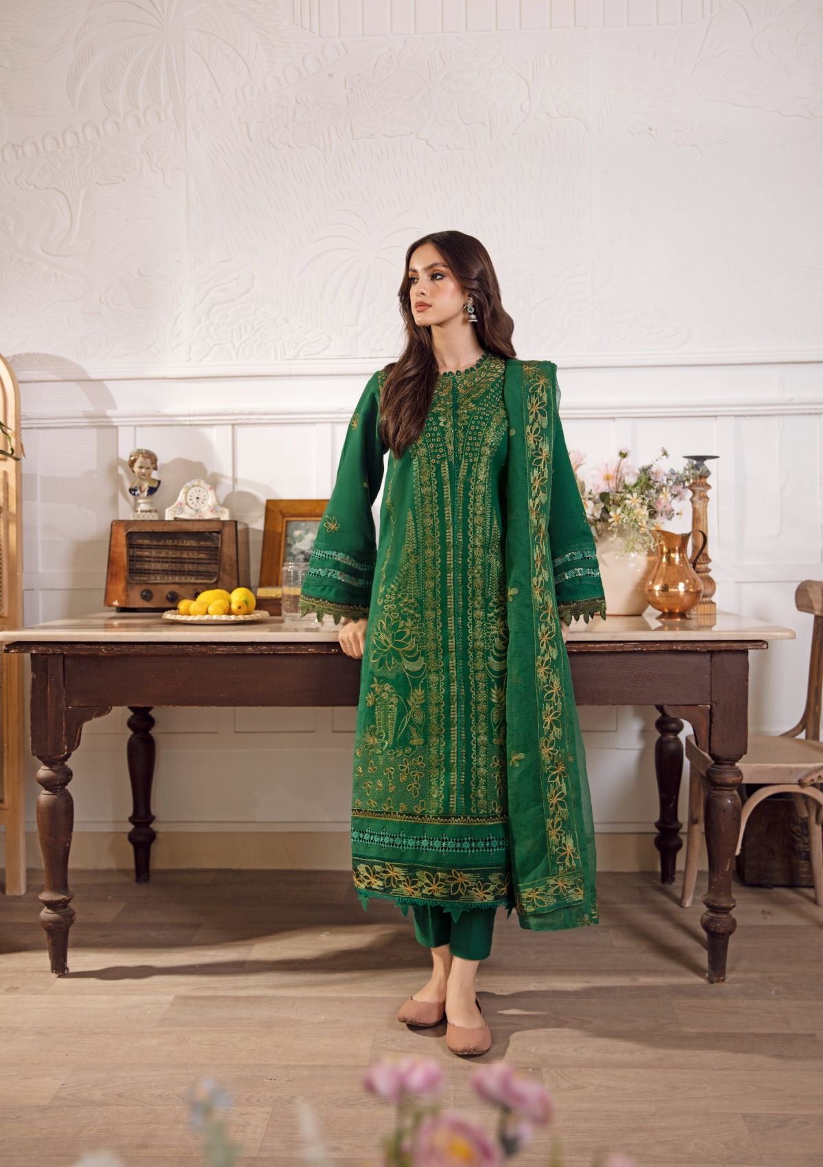 Winter Collection - Gisele - Kahani - GREEN SORBET