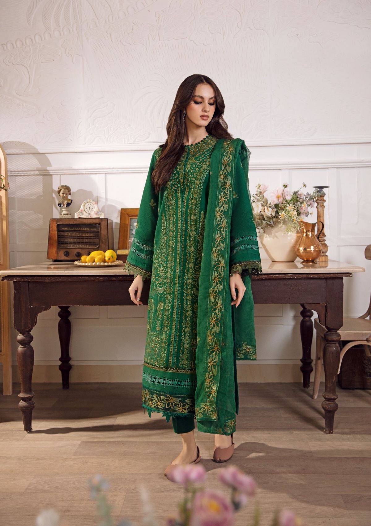 Winter Collection - Gisele - Kahani - GREEN SORBET