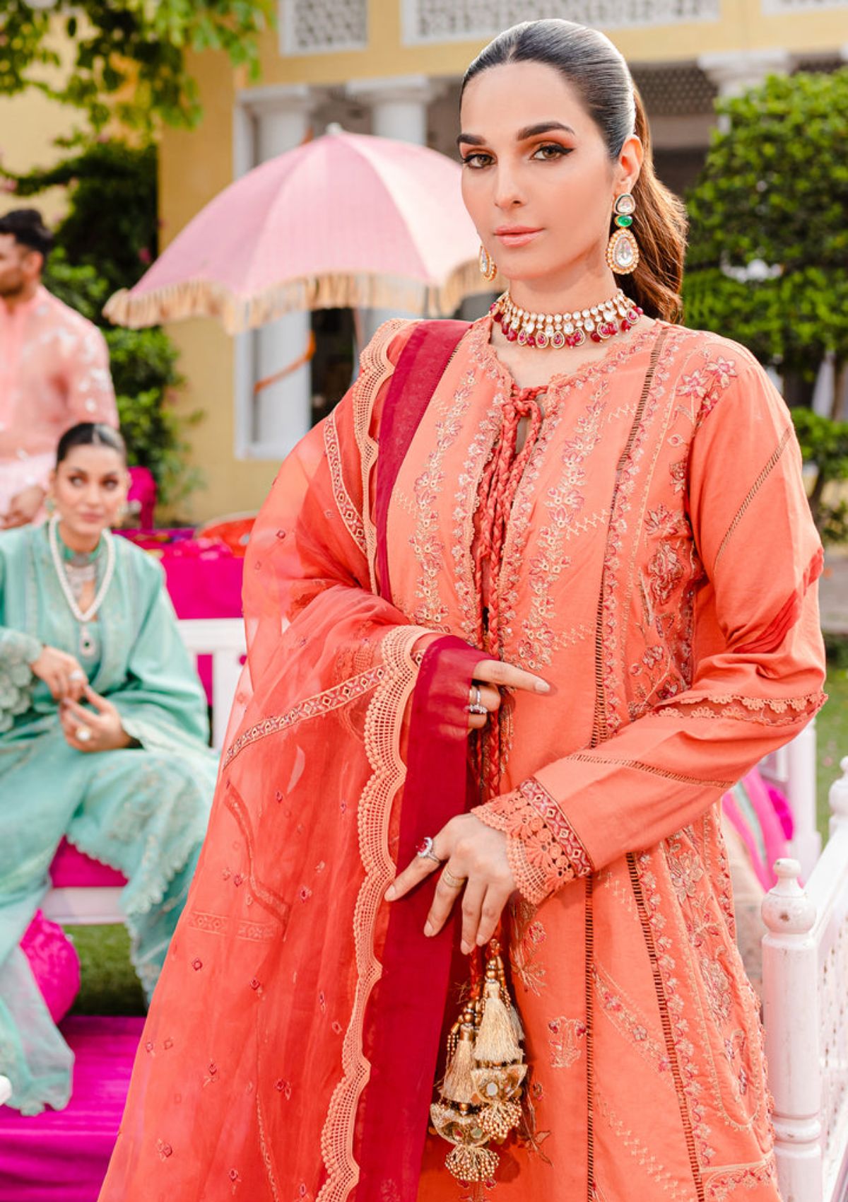 Lawn Collection - Maryum N Maria - Jashan-e-Eid - Ruby Woo (MLFD-143)