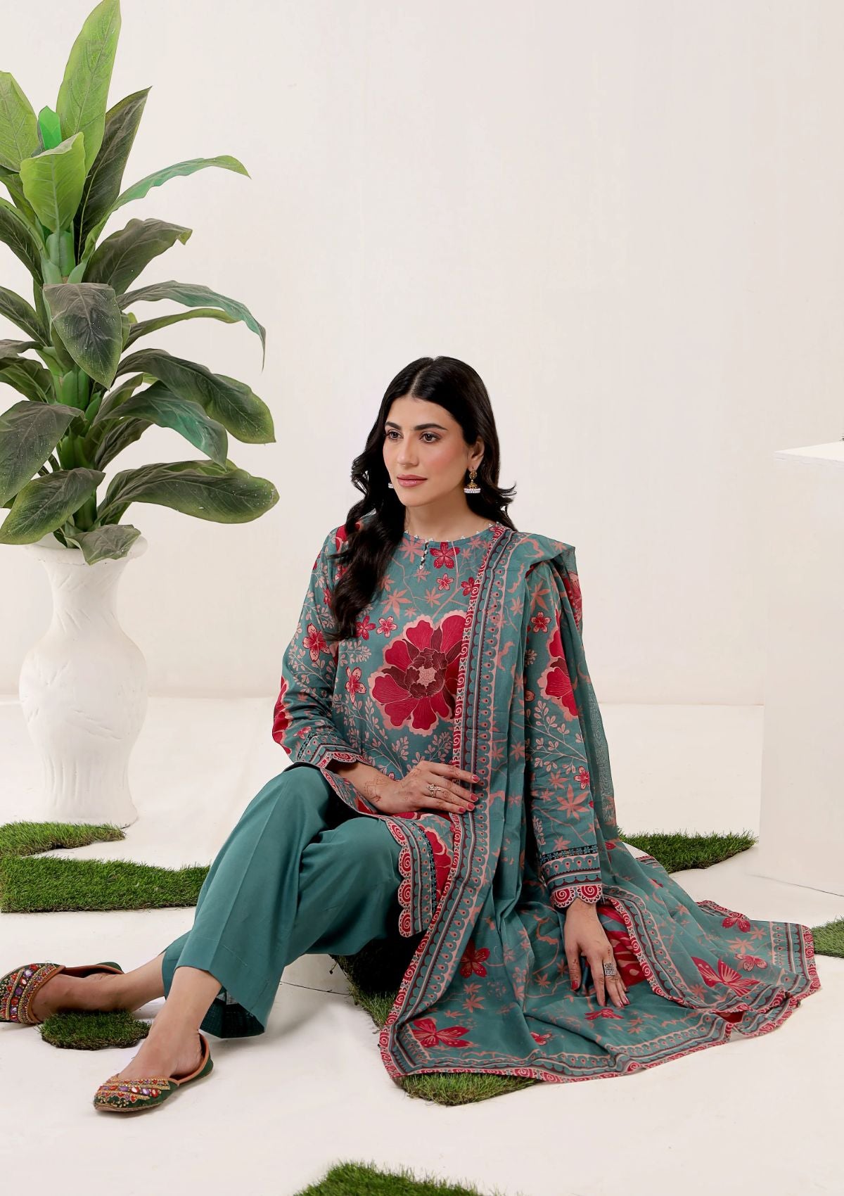 Lawn Collection - Keysha - Summer Bloom - Vol 04 - KS-SS-24-35