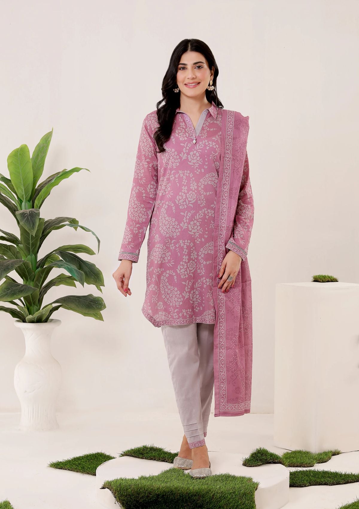 Lawn Collection - Keysha - Summer Bloom - Vol 04 - KS-SS-24-36