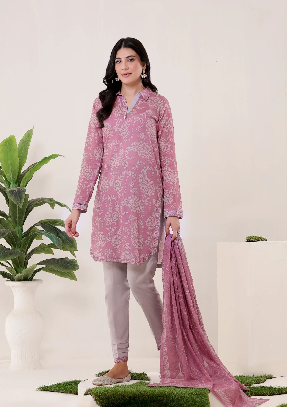 Lawn Collection - Keysha - Summer Bloom - Vol 04 - KS-SS-24-36