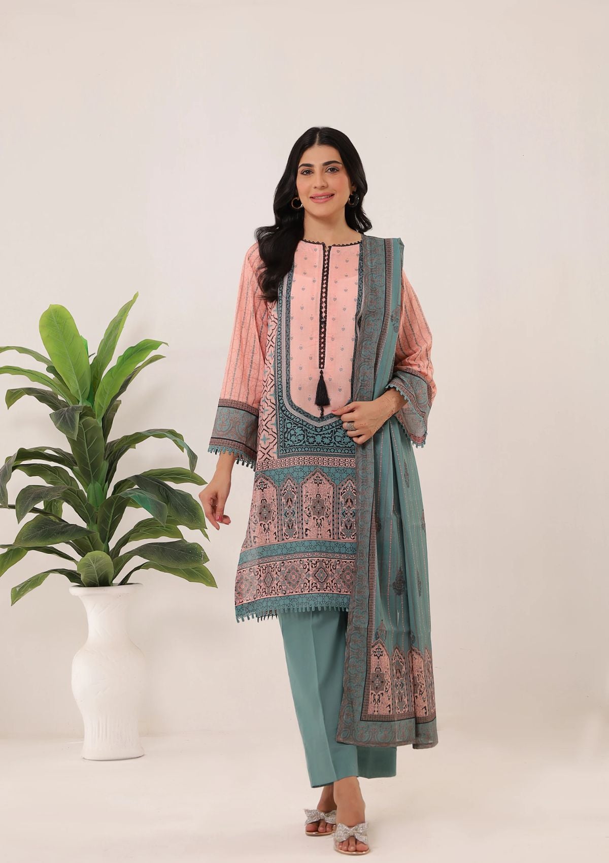 Lawn Collection - Keysha - Summer Bloom - Vol 04 - KS-SS-24-40