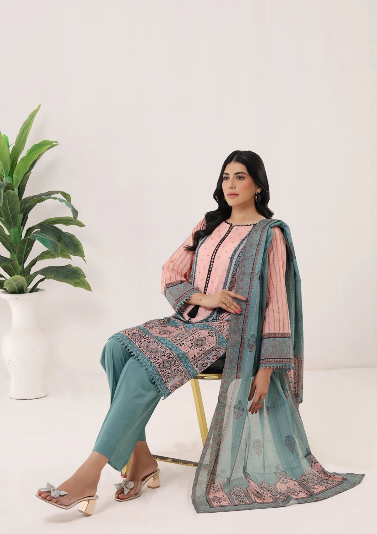 Lawn Collection - Keysha - Summer Bloom - Vol 04 - KS-SS-24-40