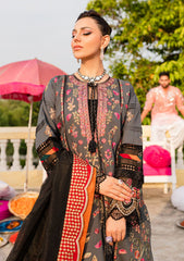 Lawn Collection - Maryum N Maria - Jashan-e-Eid - Chilli (MLFD-129)