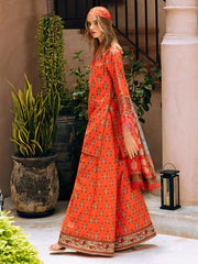 Lawn Collection - Esma - Korina - Crimson - 1321