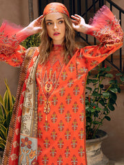 Lawn Collection - Esma - Korina - Crimson - 1321
