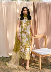 Lawn - Parishay - Ivy Bloom Printkari - D#12