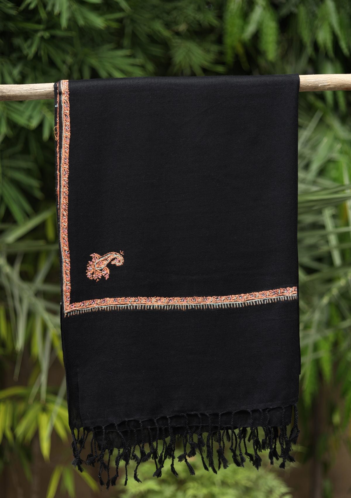 Pashmina Kashmiri Kangri Scarf D - 06