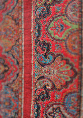 Pashmina Kani Jamawar Shawl D - 135 - Maroon