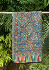 Pashmina Kani Jamawar Shawl D - 136 - B Zink