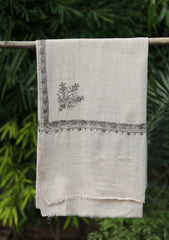 Ari Work Wool Shawl D - 82 - Fawn