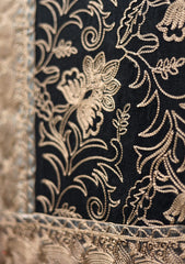 Ari Work Wool Shawl D - 84 - Black