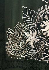 Ari Work Wool Shawl D - 83 - D Green