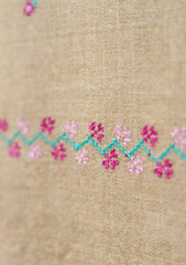 Needle Work Wool Shawl D - 81 - Skin