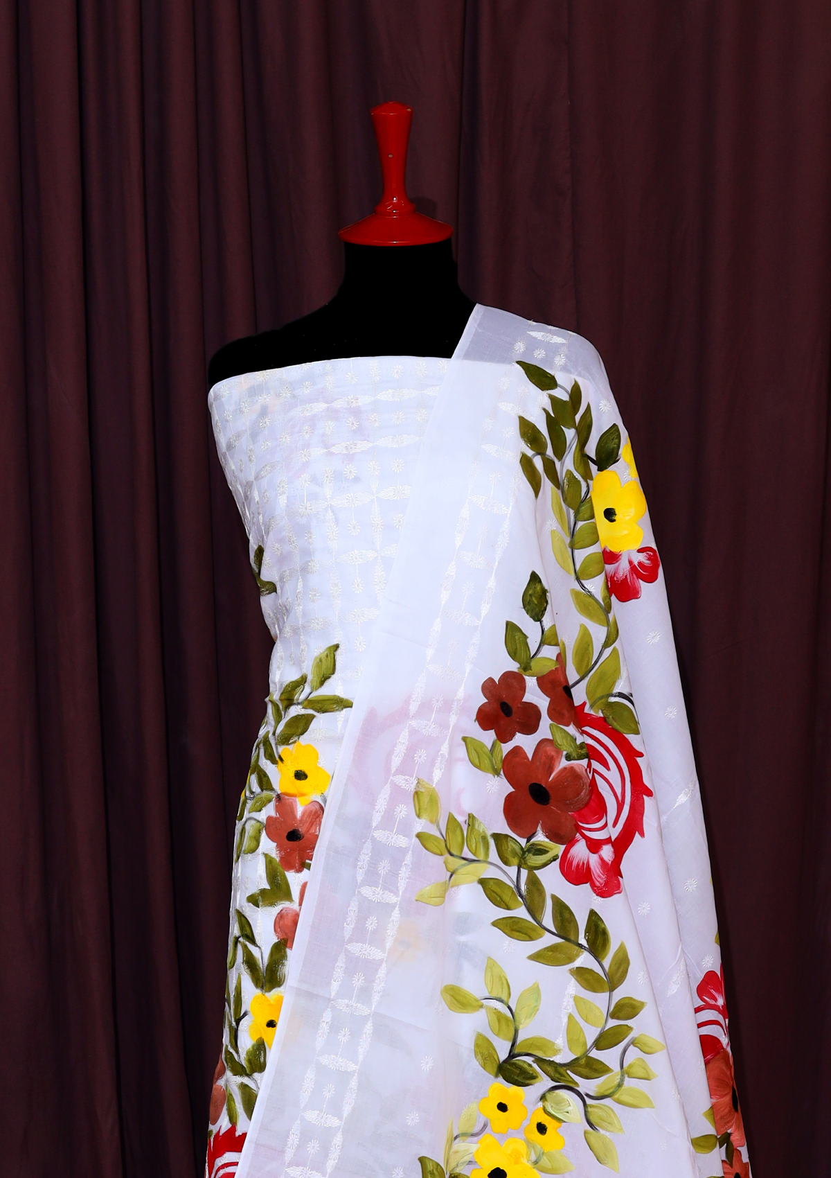 Lawn Collection - Rubaaiyat - Embroidered - Hand Print - RHP#1F