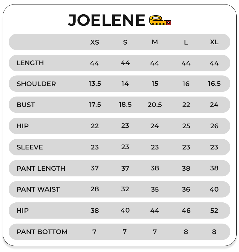 Size Chart Image