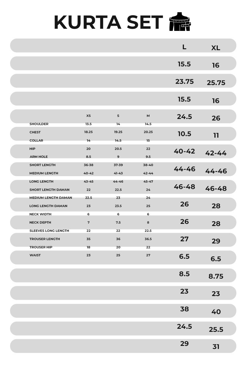 Size Chart Image