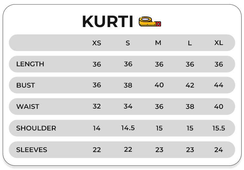 Size Chart Image