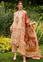 Lawn Collection - Mushq - Hemline Odyssey - HMC#12 - BLOOMING BELLE