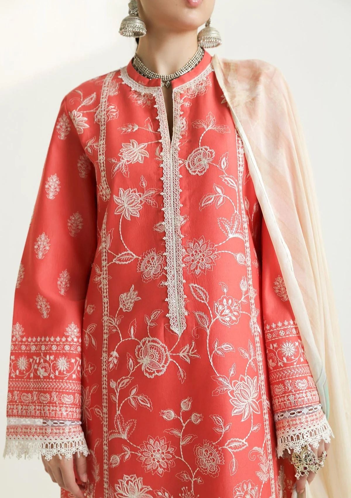 Zara Shahjahan | Luxury Lawn 24 | PARSA-9A