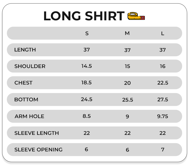 Size Chart Image