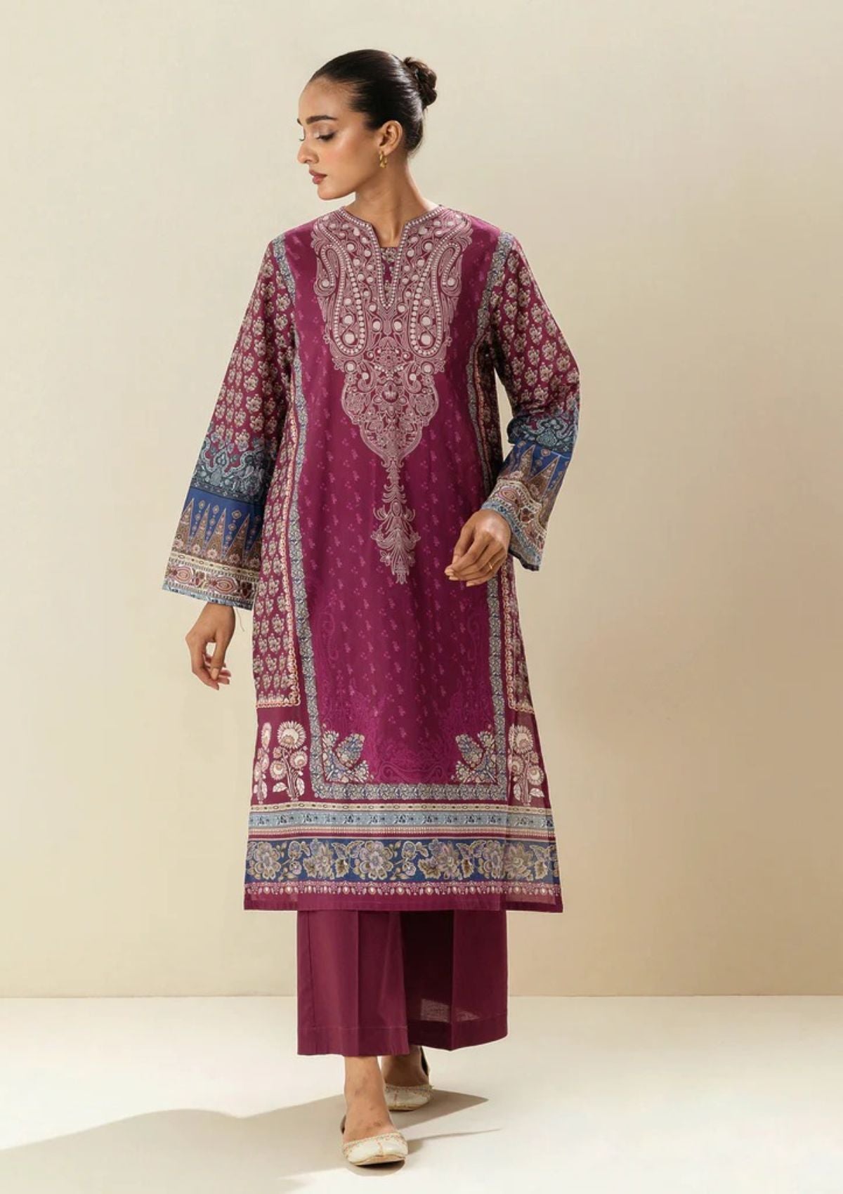 Winter Collection - MorBagh - Vol -1 - Vivacious Cherry