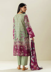 Lawn Collection - MOR Bagh - P/Emb - V03 - 3Pcs - U#34 - Apple Heritage