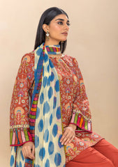 Lawn Collection - Mor Bagh - Virsa - 3 Pc - MB5S23U32