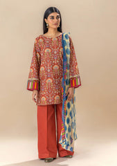 Lawn Collection - Mor Bagh - Virsa - 3 Pc - MB5S23U32