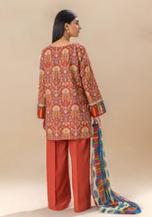 Lawn Collection - Mor Bagh - Virsa - 3 Pc - MB5S23U32