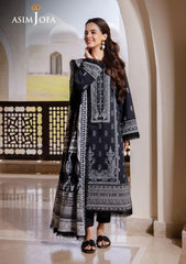 Lawn Collection - Asim Jofa - Monochrome - AM24#04