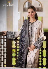 Lawn Collection - Asim Jofa - Monochrome - AM24#10