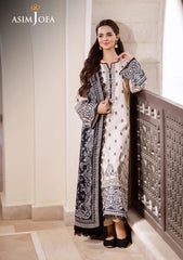 Lawn Collection - Asim Jofa - Monochrome - AM24#10