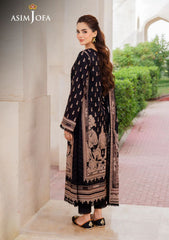 Lawn Collection - Asim Jofa - Monochrome - AM24#08