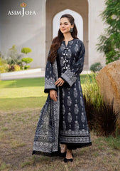 Lawn Collection - Asim Jofa - Monochrome - AM24#03