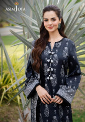 Lawn Collection - Asim Jofa - Monochrome - AM24#03