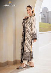 Lawn Collection - Asim Jofa - Monochrome - AM24#02