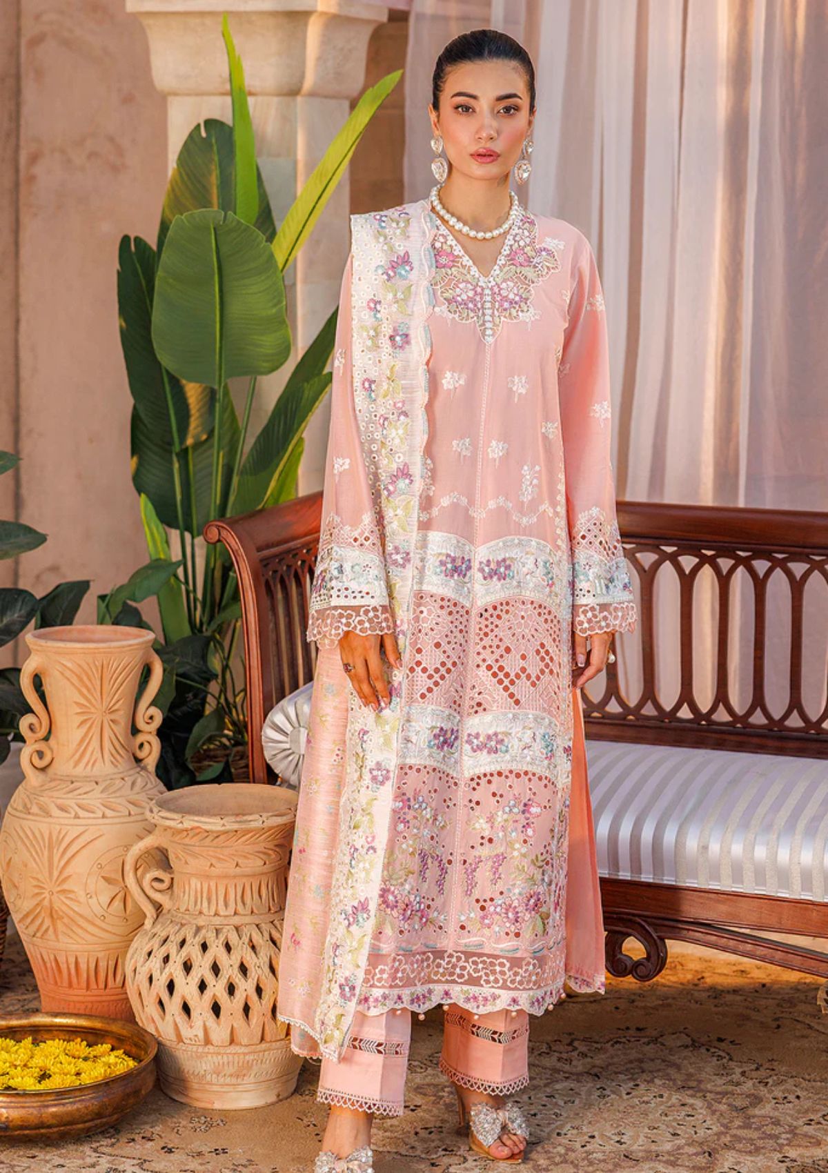 Lawn Collection - Raj Bari - Amali Festive 24 - RF#01 - B