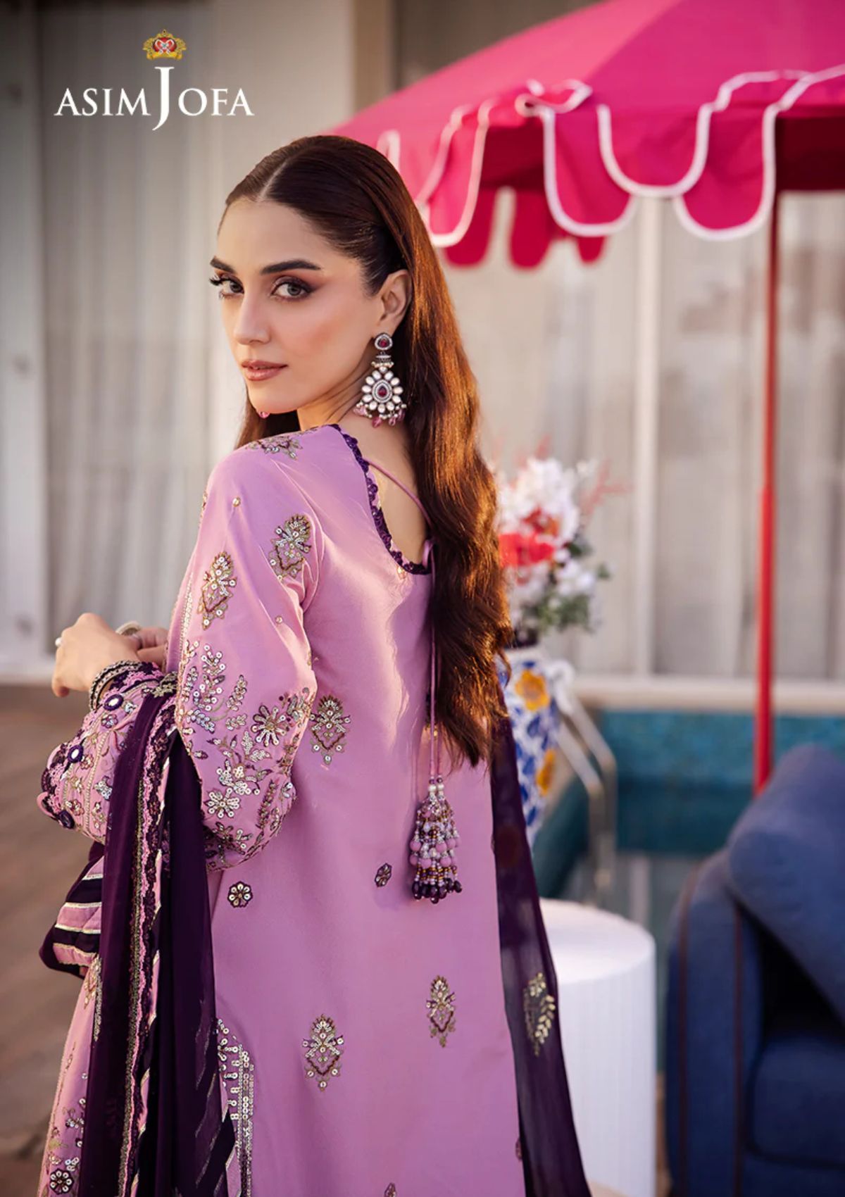 Lawn Collection - Asim Jofa - Uraan - AJUR#24-03