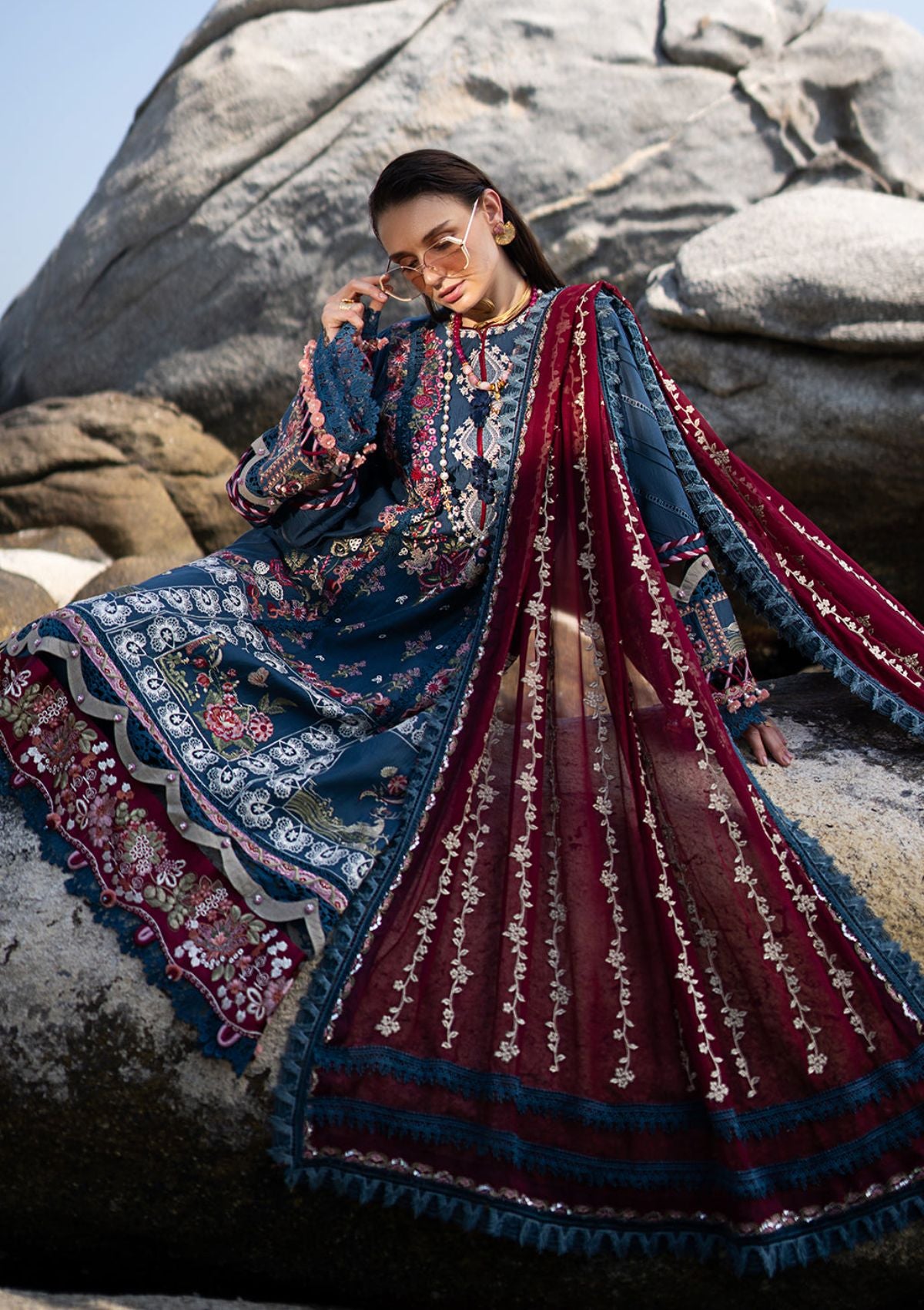 Lawn Collection - Alif - Signature - Luxury - ASL#02 - AYRA